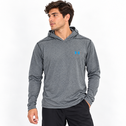 POLERÓN LIGERO UNDER ARMOUR HOMBRE GRIS TALLA APROX. XL