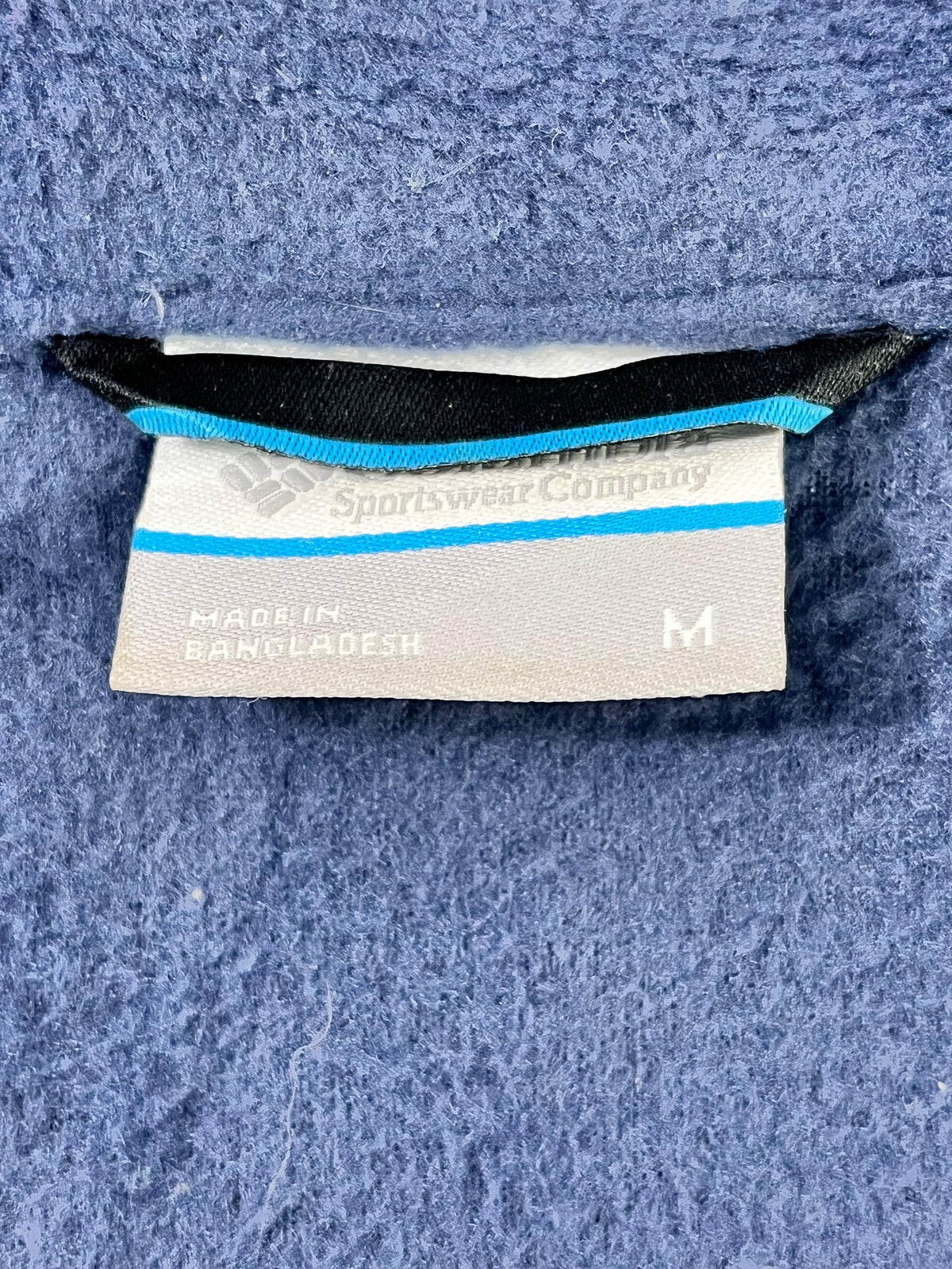 CHALECO POLAR SIN MANGAS COLUMBIA HOMBRE TALLA M AZUL
