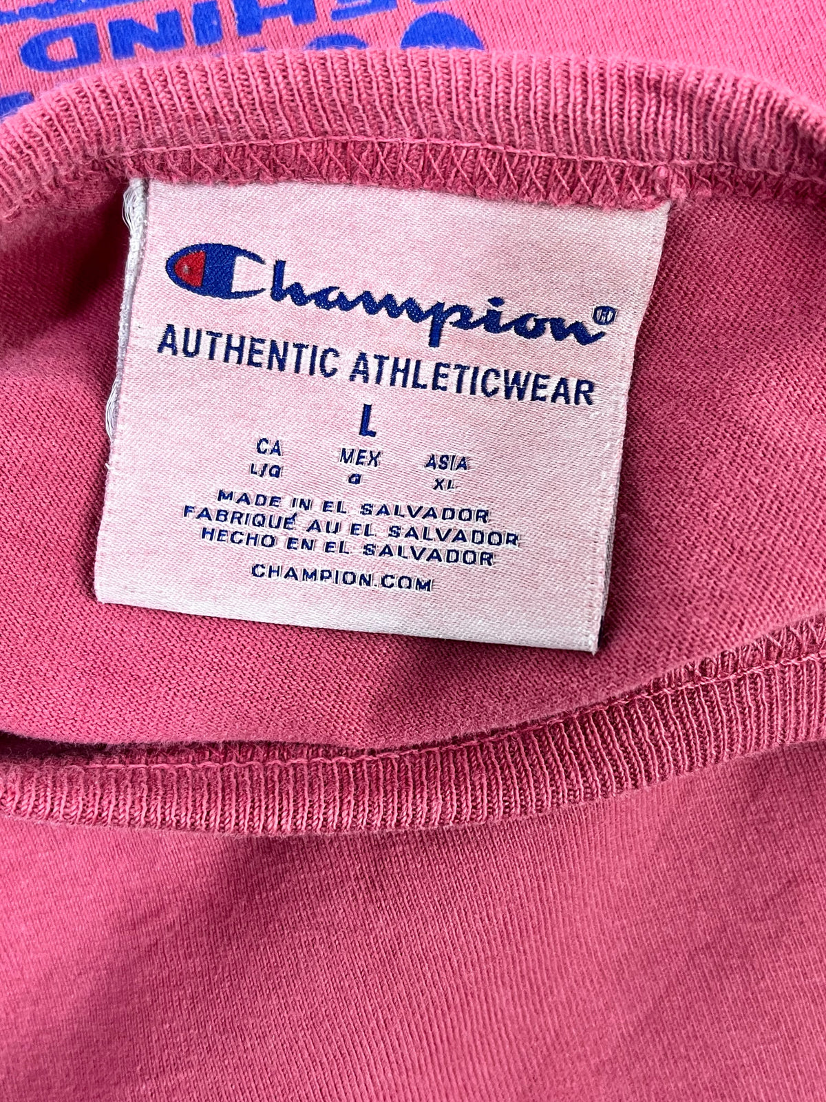 POLERA CHAMPION CAMP HALFELUJA HOMBRE · TALLA L