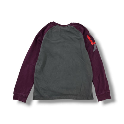 POLERÓN UNDER ARMOUR COLDGEAR YOUTH TALLA YXL – GRIS/BURDEO