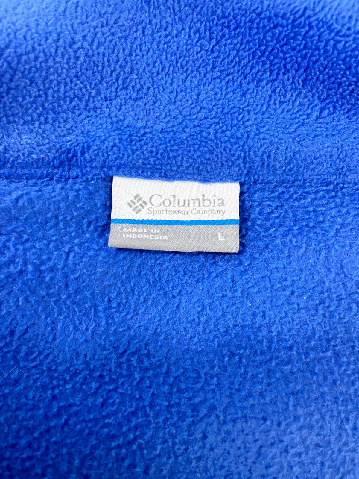 POLAR COLUMBIA MUJER TALLA L CELESTE TURQUESA