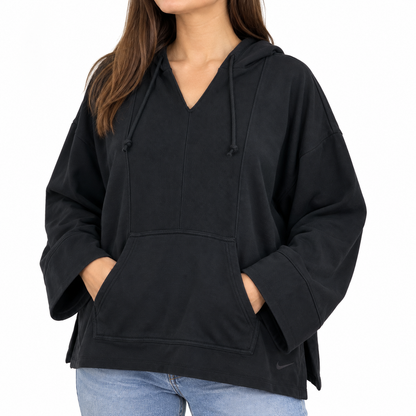 POLERÓN NIKE DRI-FIT MUJER TALLA M NEGRO