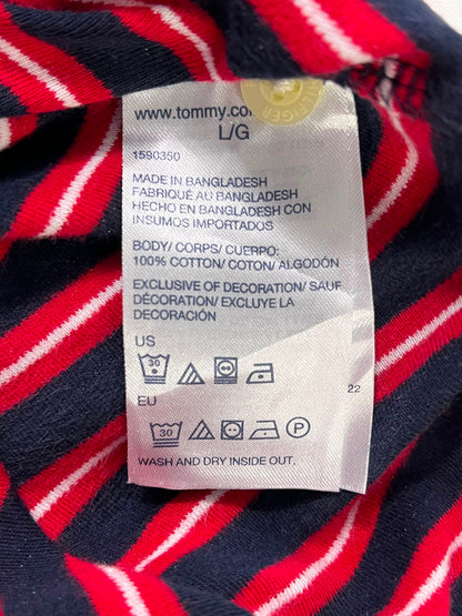 Polera Tommy Hilfiger Rayada Hombre Talla L
