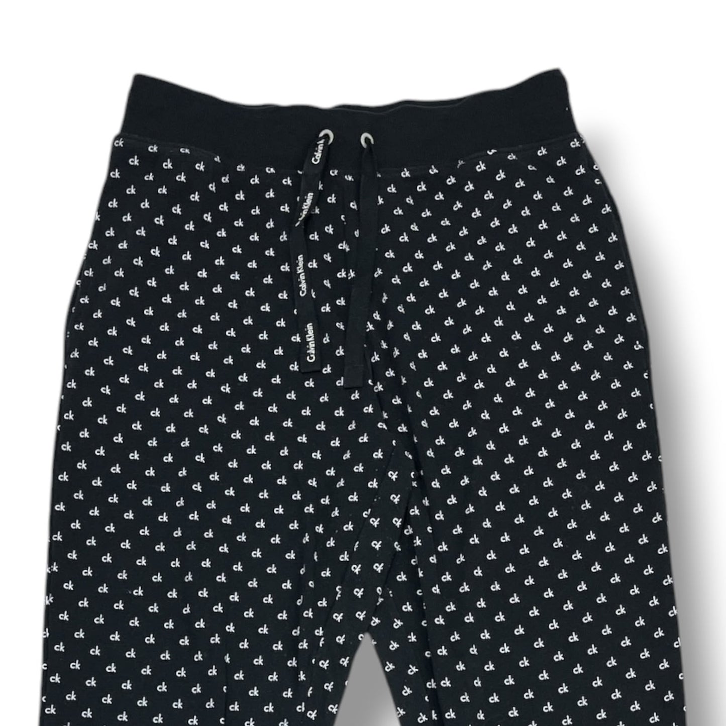 PANTALÓN JOGGER CALVIN KLEIN NEGRO ESTAMPADO TALLA S
