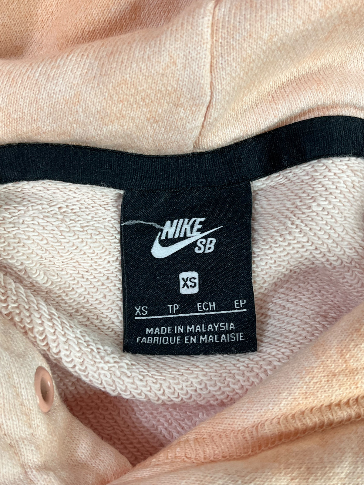POLERÓN NIKE SB MUJER TALLA XS TIE DYE ROSADO