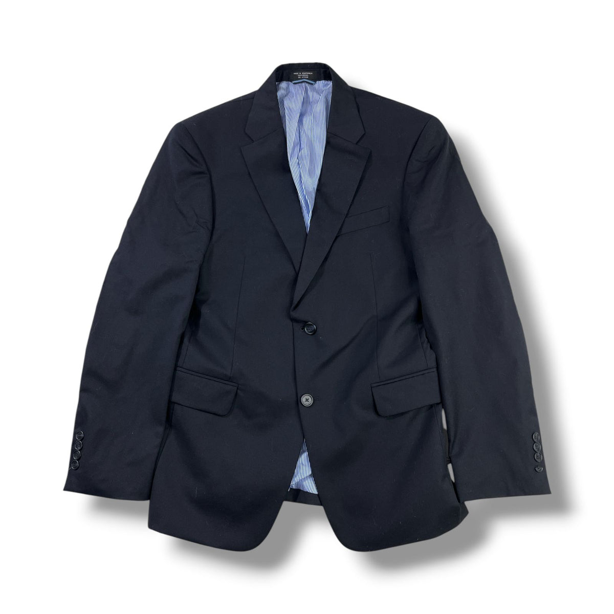 BLAZER TOMMY HILFIGER HOMBRE 100% LANA AZUL MARINO