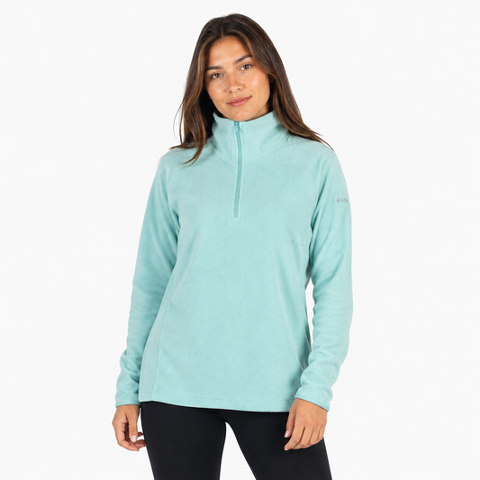 MICROPOLAR COLUMBIA MUJER TALLA L CELESTE TURQUESA
