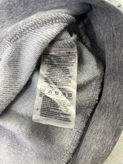 Polerón Adidas Gris Jaspeado Talla M