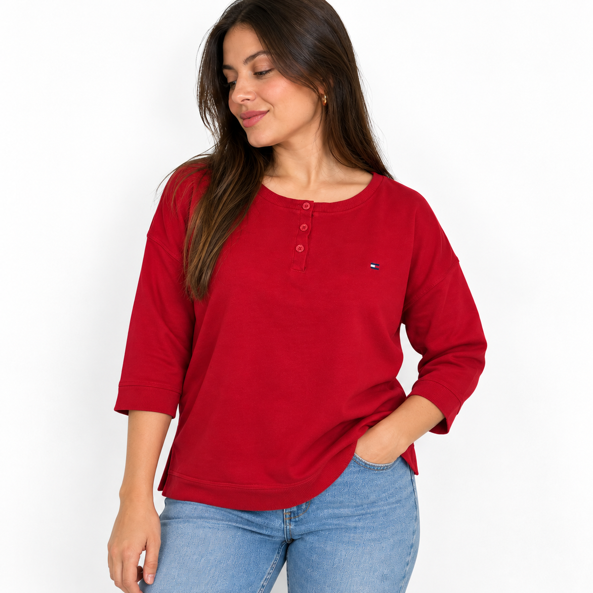 SWEATSHIRT TOMMY HILFIGER MUJER TALLA S