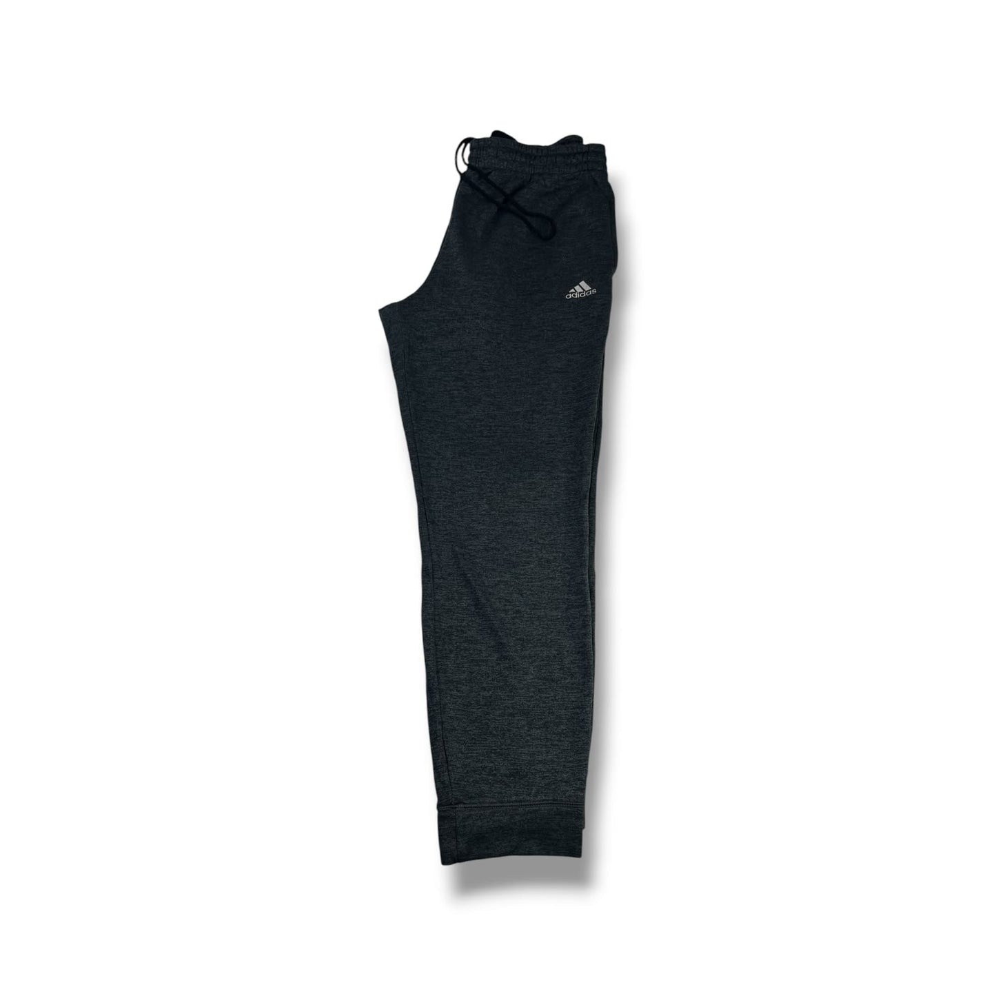 Pantalón de buzo Adidas gris jaspeado Talla L