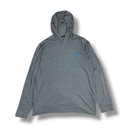 POLERÓN LIGERO UNDER ARMOUR HOMBRE GRIS TALLA APROX. XL