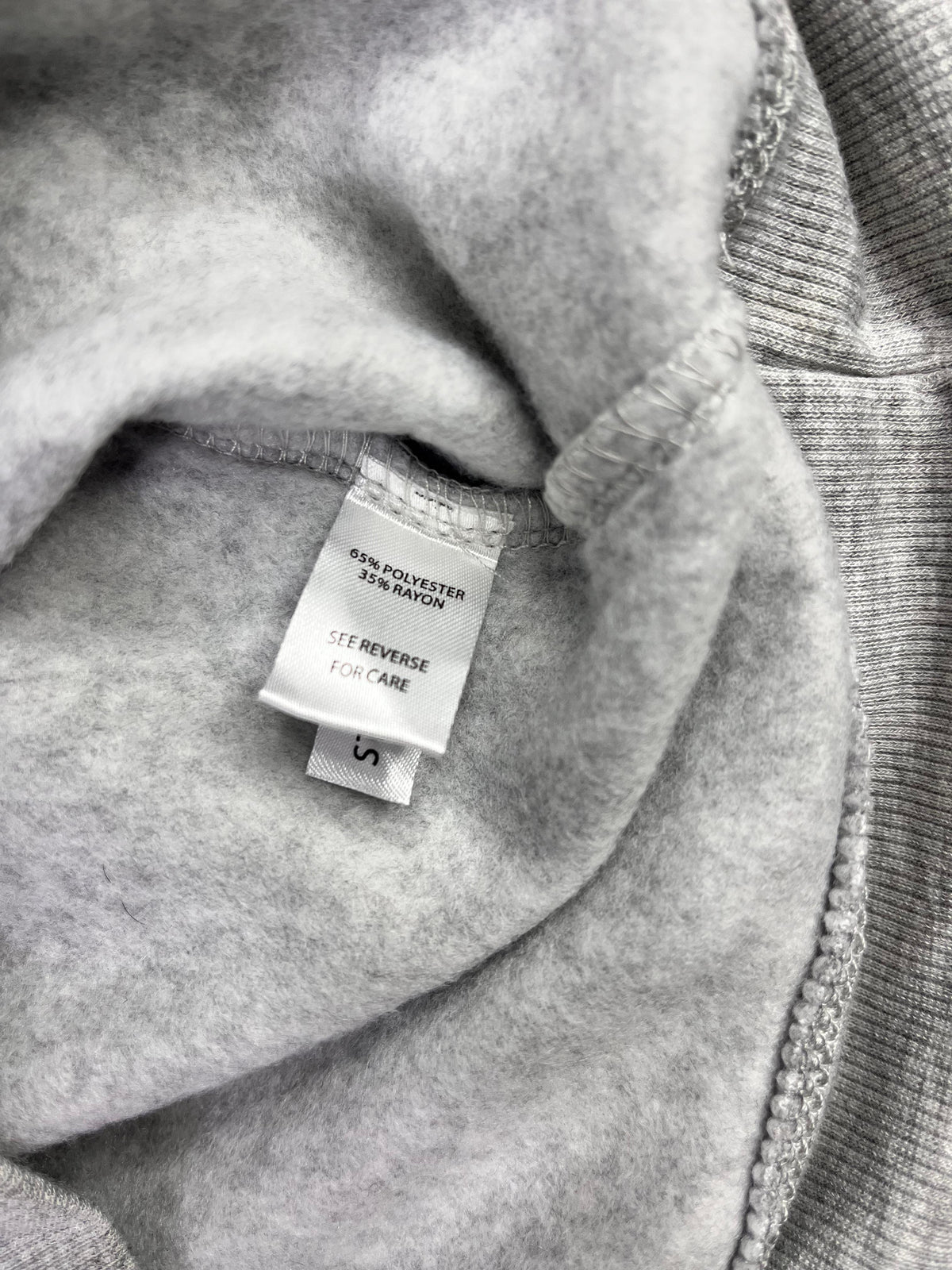 POLERÓN MORAL FIBER MUJER TALLA XL GRIS/LILA