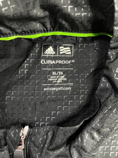 CHAQUETA LIGERA ADIDAS GOLF CLIMAPROOF HOMBRE TALLA XL NEGRA
