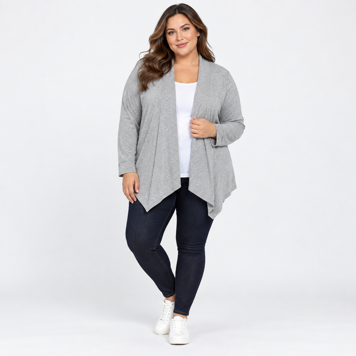 CARDIGAN ECOTHREADS MUJER TALLA XXL