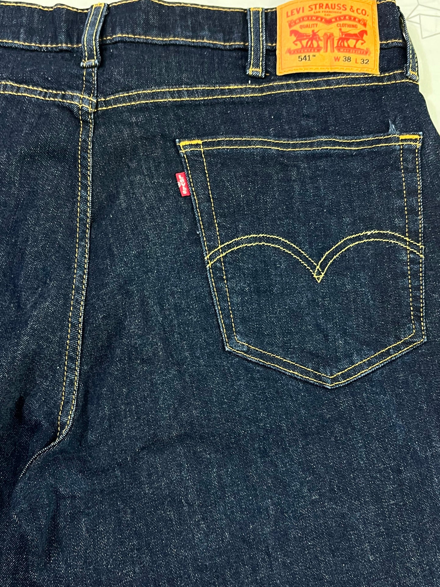 JEANS LEVI'S 541 ATHLETIC TAPER AZUL OSCURO Talla W38 L32