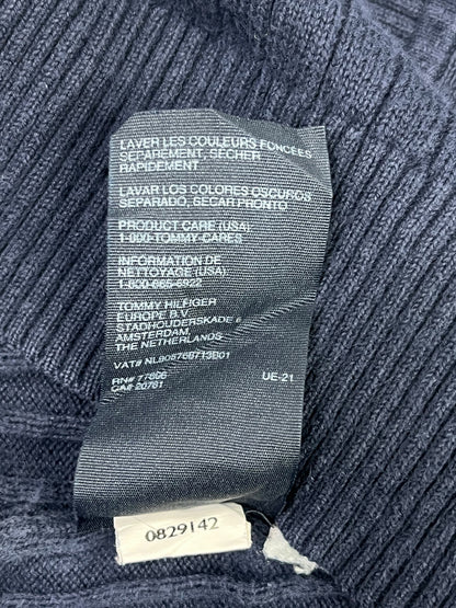 SWEATER TOMMY HILFIGER AZUL MARINO · TALLA M