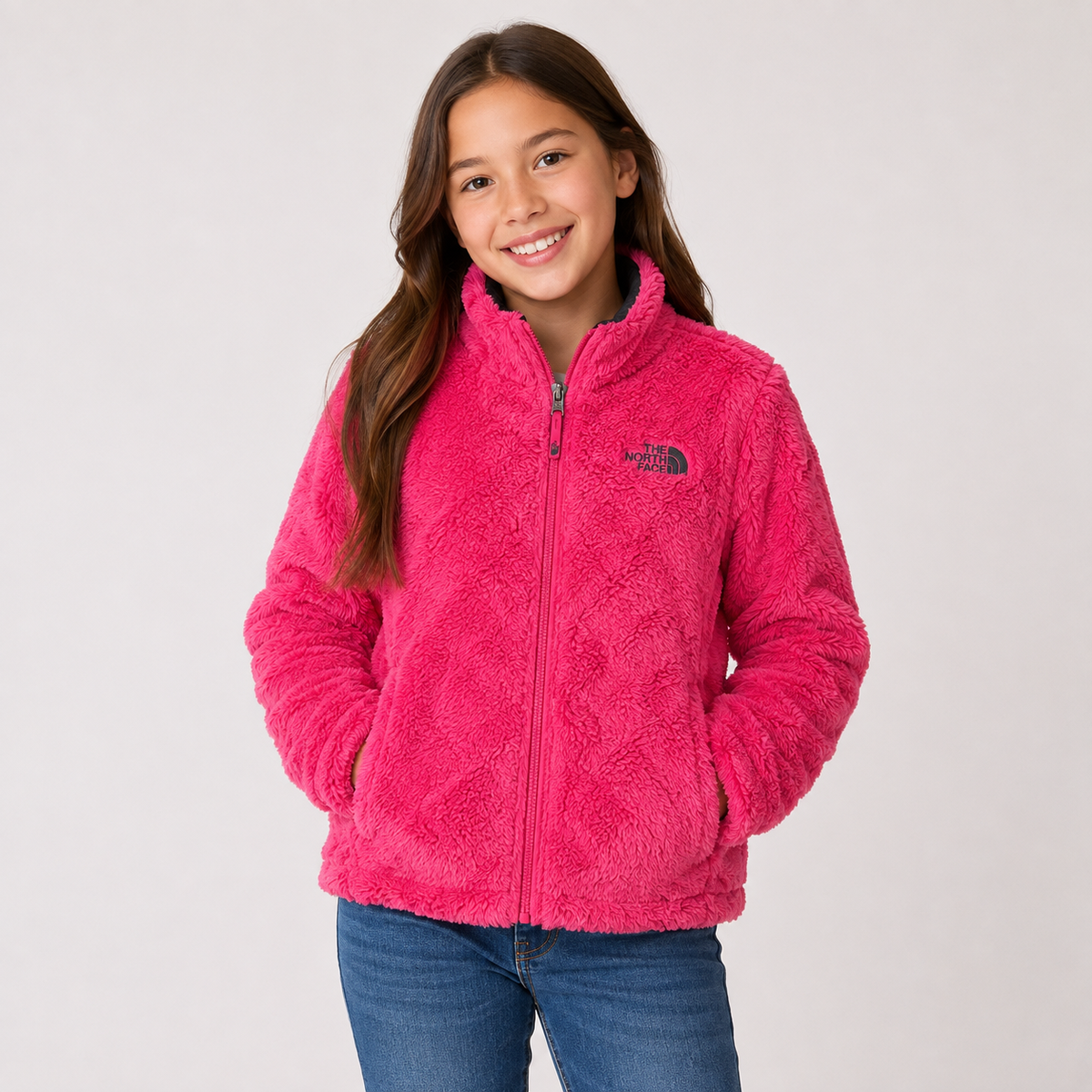 CHAQUETA REVERSIBLE THE NORTH FACE NIÑA TALLA L (14/16)