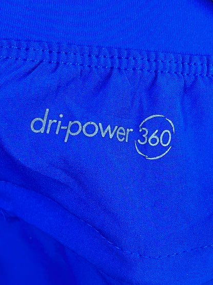 SHORT DEPORTIVO RUSSELL DRI-POWER 360 AZUL · TALLA M