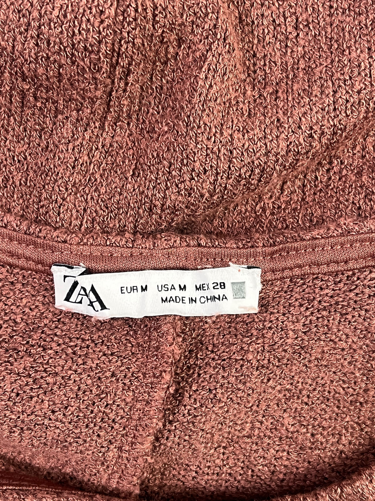 POLERA OVERSIZE ZARA MUJER TALLA M