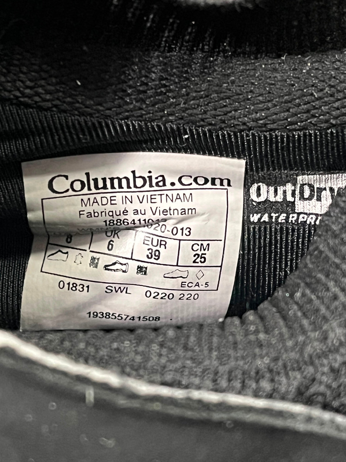 ZAPATILLAS COLUMBIA MUJER · TALLA 39