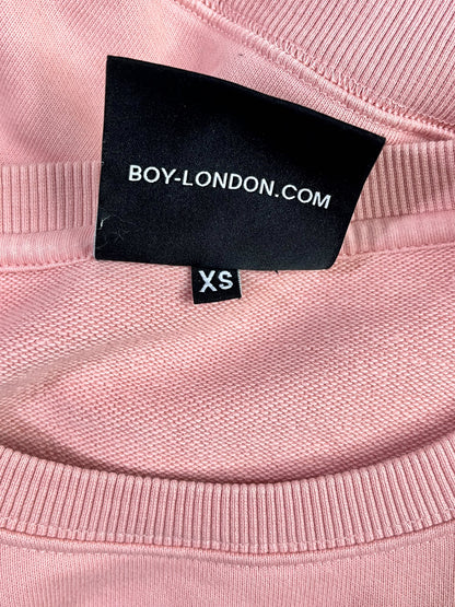 POLERÓN BOY LONDON MUJER TALLA XS ROSADO CON CIERRES