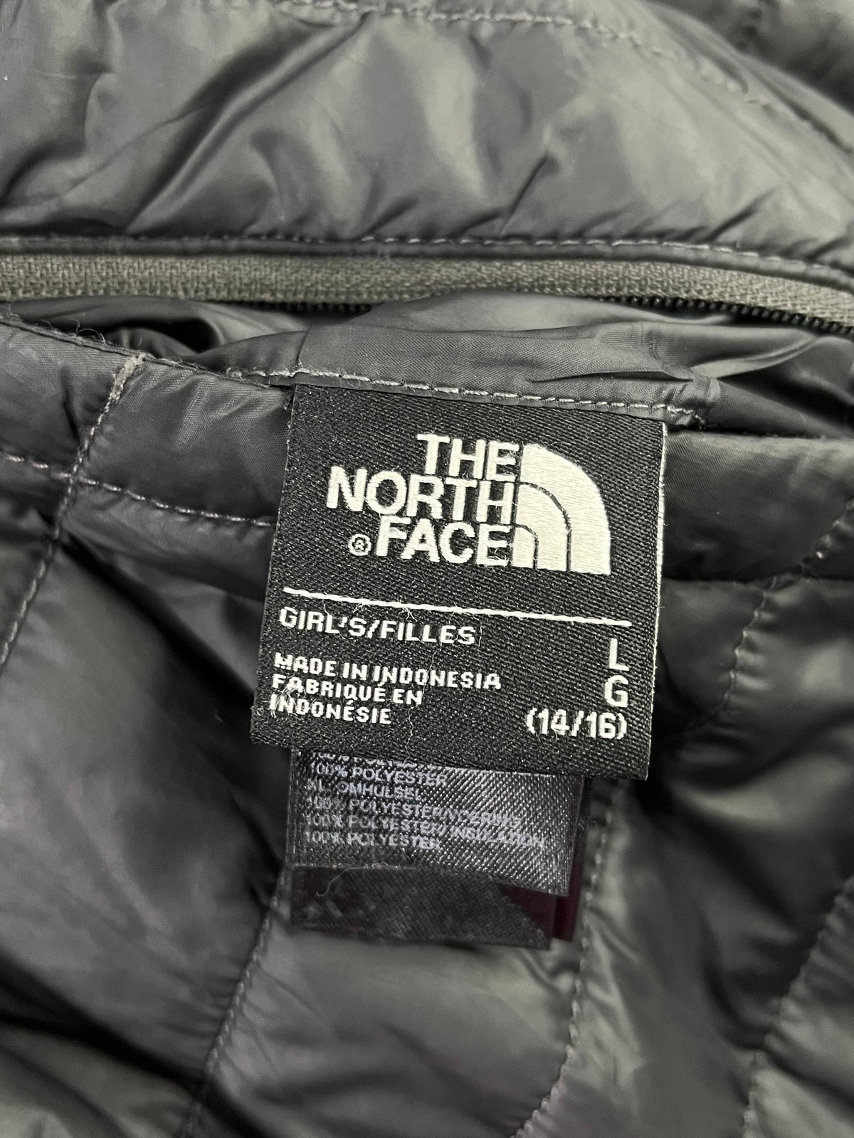 CHAQUETA REVERSIBLE THE NORTH FACE NIÑA TALLA L (14/16)