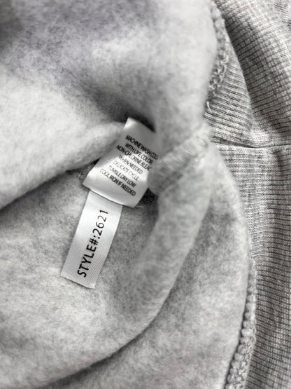 POLERÓN MORAL FIBER MUJER TALLA XL GRIS/LILA