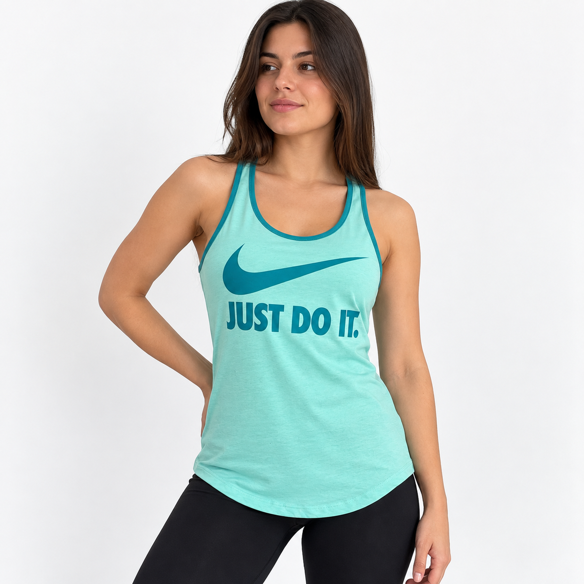 POLERA NIKE DRI-FIT JUST DO IT MUJER · TALLA XS