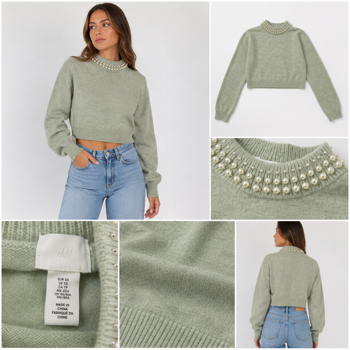 SWEATER H&M MUJER TALLA XS