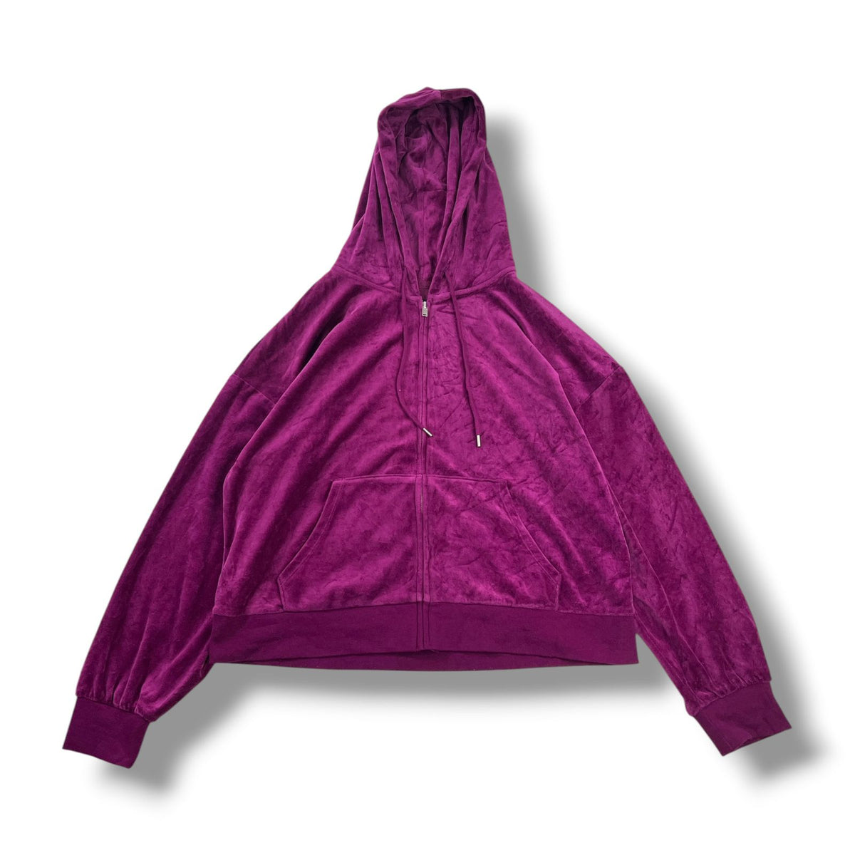 POLERÓN GAP VELOUR MUJER TALLA L MORADO