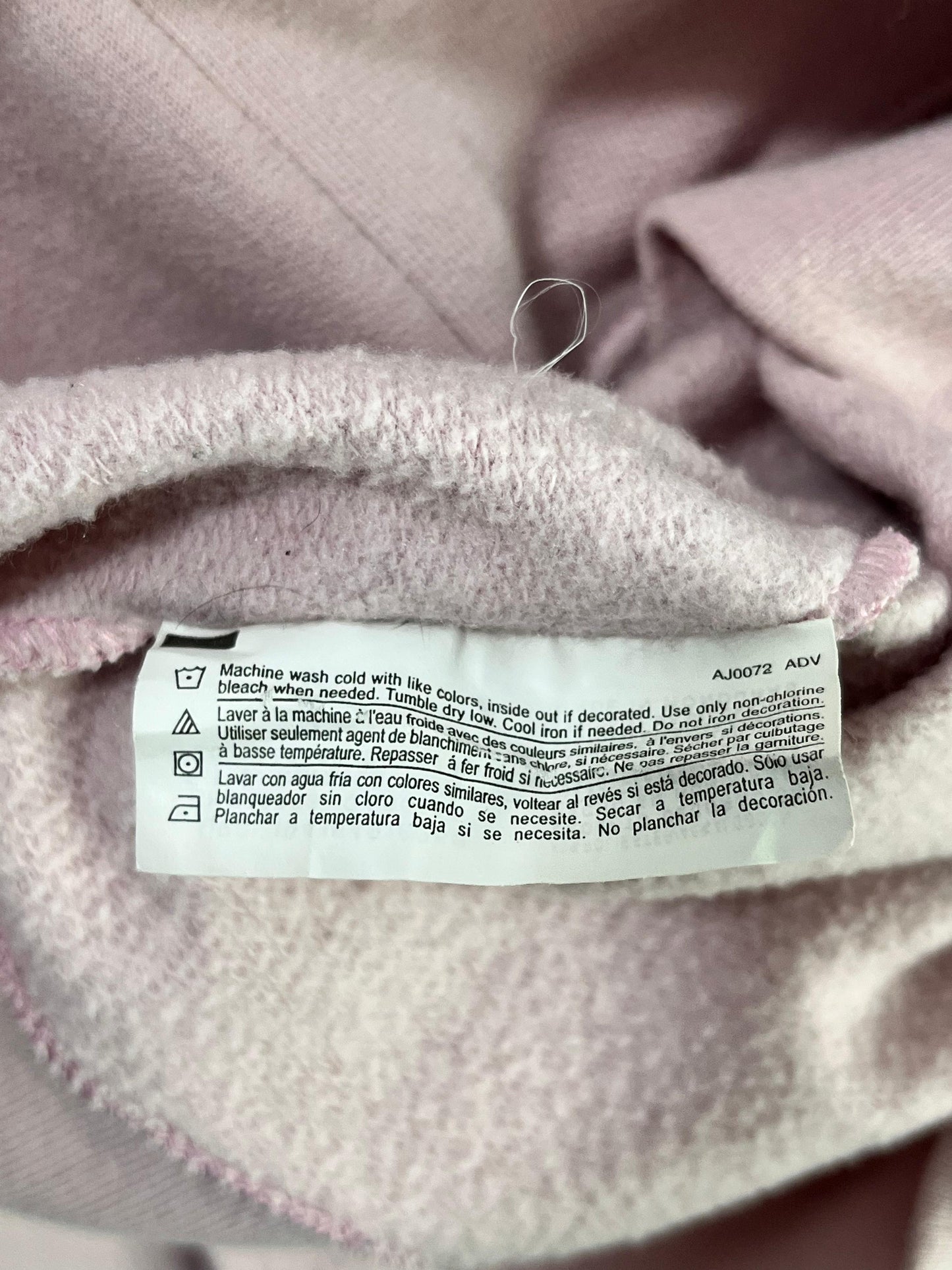 POLERÓN CHAMPION ROSADO · TALLA M