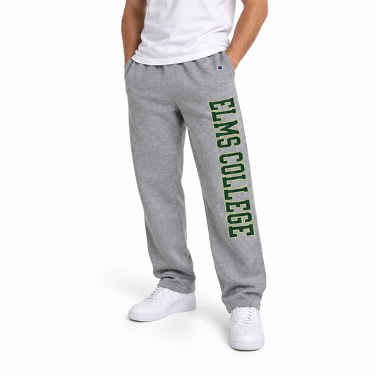 PANTALÓN CHAMPION ECO ELM’S COLLEGE HOMBRE TALLA S GRIS