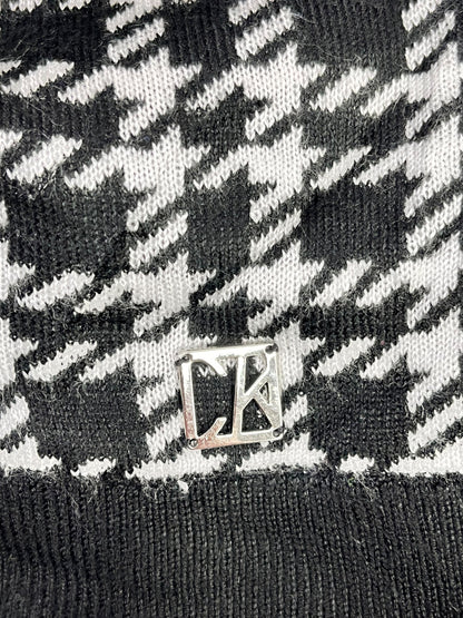 SWEATER CALVIN KLEIN MUJER TALLA S BLANCO Y NEGRO