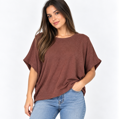 POLERA OVERSIZE ZARA MUJER TALLA M