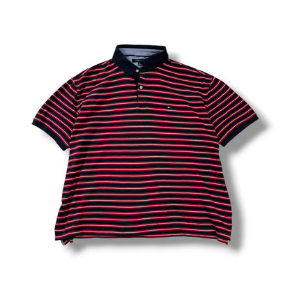 Polera Tommy Hilfiger Rayada Hombre Talla L