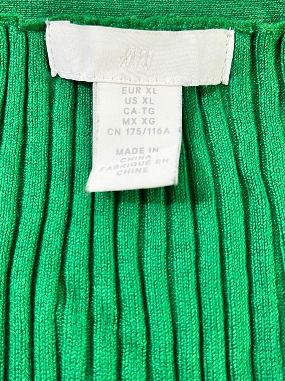CARDIGAN H&M MUJER · TALLA XL