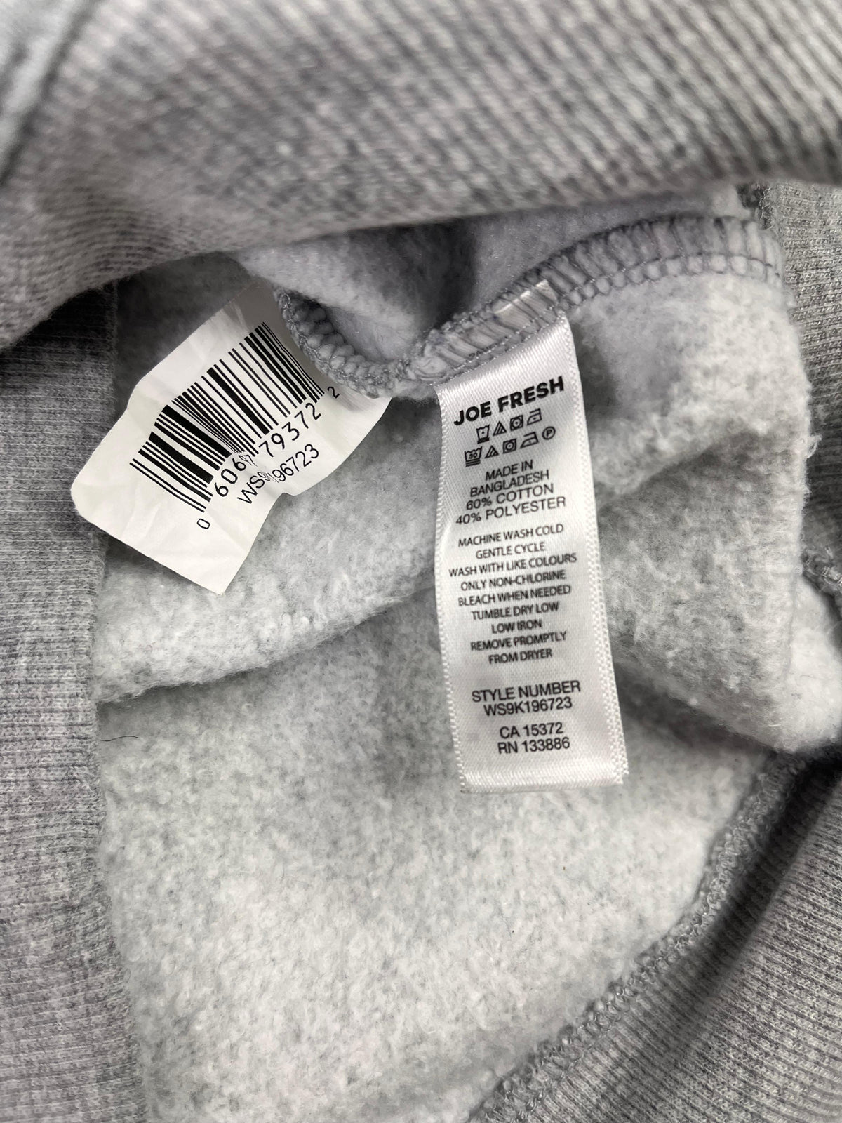 POLERÓN JOE FRESH MUJER TALLA S GRIS