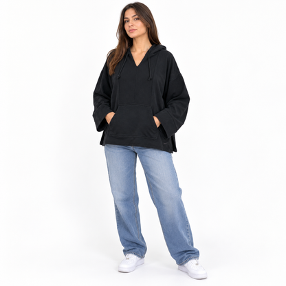 POLERÓN NIKE DRI-FIT MUJER TALLA M NEGRO
