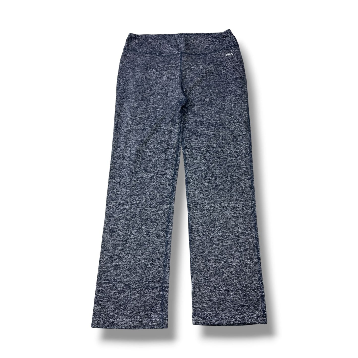CALZA DEPORTIVA FILA MUJER PIERNA ANCHA AZUL JASPEADO