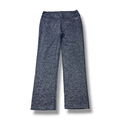 CALZA DEPORTIVA FILA MUJER PIERNA ANCHA AZUL JASPEADO