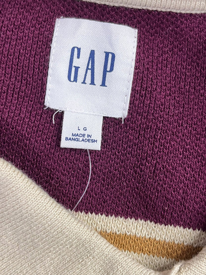 POLERA POLO GAP HOMBRE TALLA L A RAYAS
