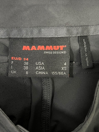 PANTALÓN MAMMUT MUJER TALLA 34 CONVERTIBLE TREKKING