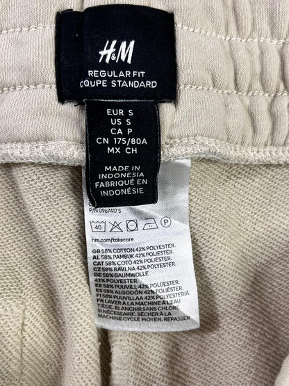 SHORT H&M REGULAR FIT HOMBRE TALLA S BEIGE