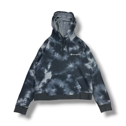 POLERÓN CHAMPION MUJER TALLA L TIE-DYE GRIS