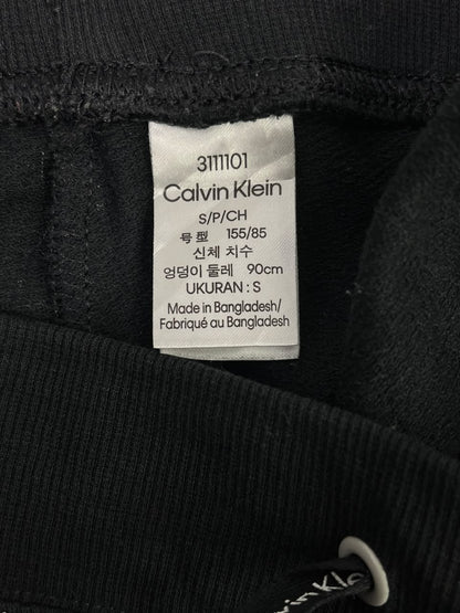 PANTALÓN JOGGER CALVIN KLEIN NEGRO ESTAMPADO TALLA S