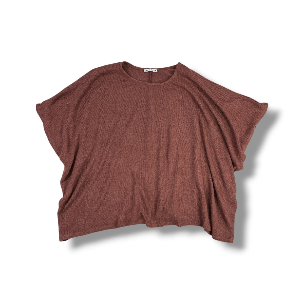 POLERA OVERSIZE ZARA MUJER TALLA M