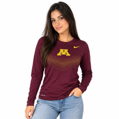 POLERA NIKE DRI-FIT MANGA LARGA MUJER TALLA XS