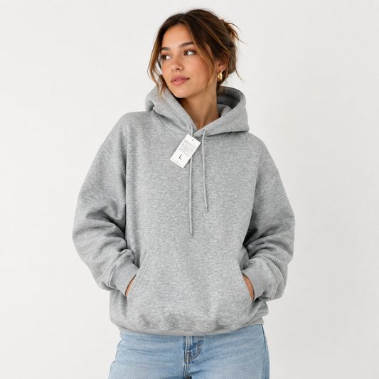 POLERÓN COUPLES CHOICES “QUEEN” TALLA L GRIS