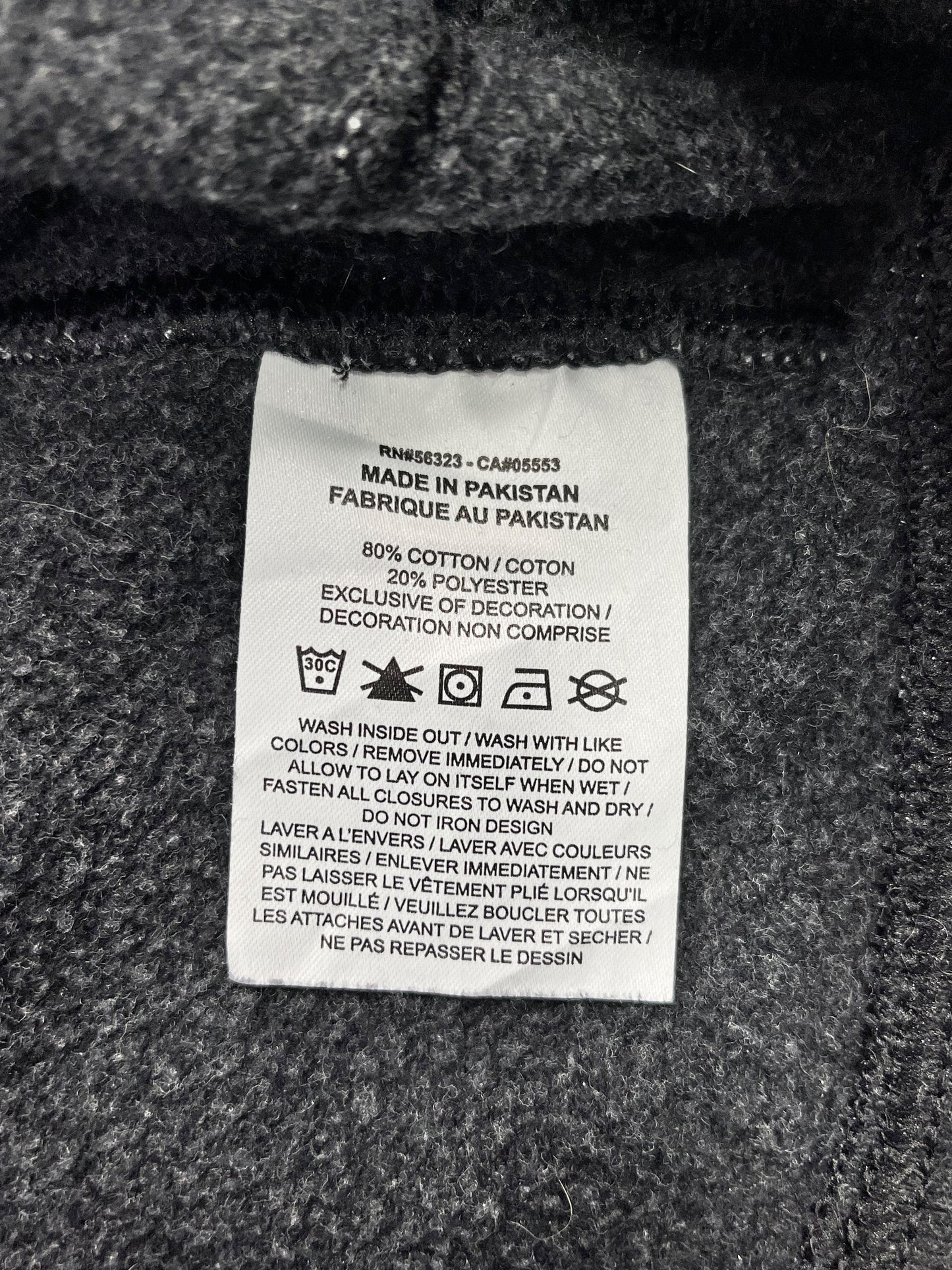 POLERÓN NIKE HOMBRE TALLA XL GRIS OSCURO