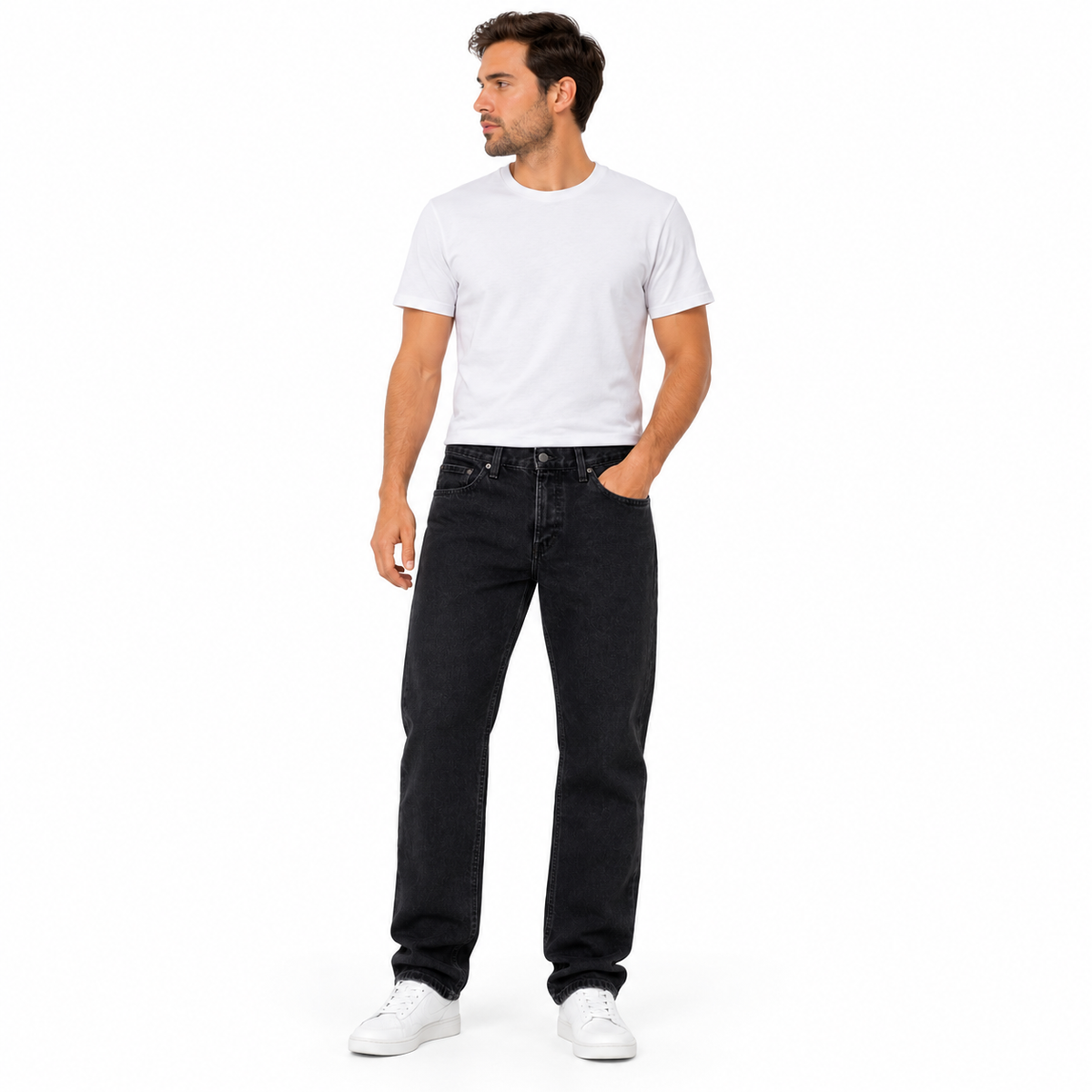 JEANS LEVI'S 505 ORIGINAL FIT NEGRO Talla 32x32